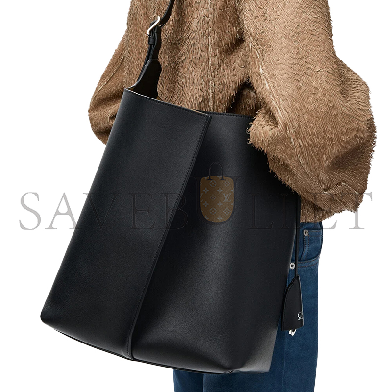 L0ew* LARGE BILBAO BUCKET IN SMOOTH CALFSKIN AWRASHLX01 (34*27*14cm)